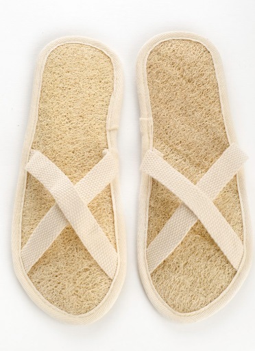 Pyramid Comfort Loofah Slippers