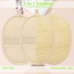 loofah back scrubber for shower