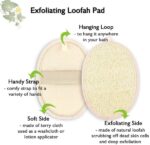 loofah back scrubber for shower