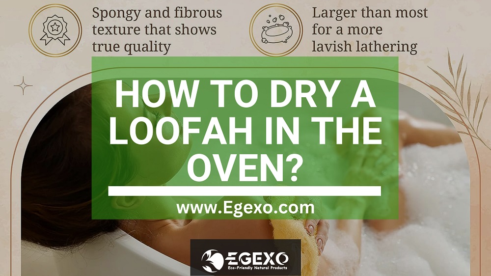 How to Dry a Loofah in the Oven?