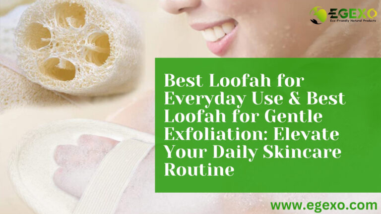 Best Loofah for Everyday Use & Best Loofah for Gentle Exfoliation: Elevate Your Daily Skincare Routine