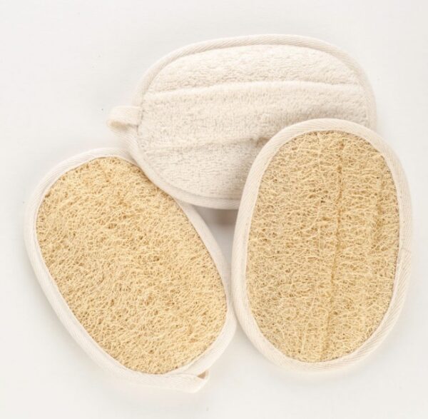 Natural Oval Body Loofah Sponge - Image 2