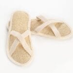 Natural Loofah Spa Slippers – Egyptian natural loofah, view 3