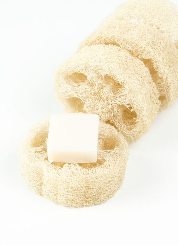 Natural Raw Loofah Ring - Image 2