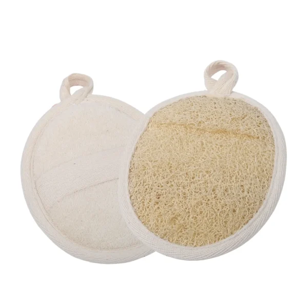 Natural Oval Body Loofah Sponge | Egyptian Exfoliating Bath Scrubber | EGEXO