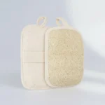 Natural Rectangle BNody Loofah Pad Eco friendly Luffa Scrubber 3
