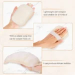 Natural Rectangle BNody Loofah Pad Eco friendly Luffa Scrubber 7
