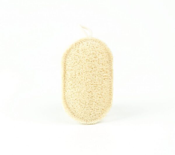 Natural Oval Kitchen Loofah Pad Scrubber - Image 4