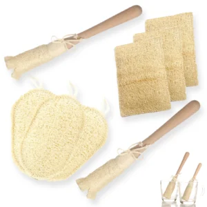 Egyptian Natural Eco Kitchen Loofah Set For Cleaning - EGEXO