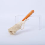 Kitchen Loofah Cup Stick ScrubberG 7557