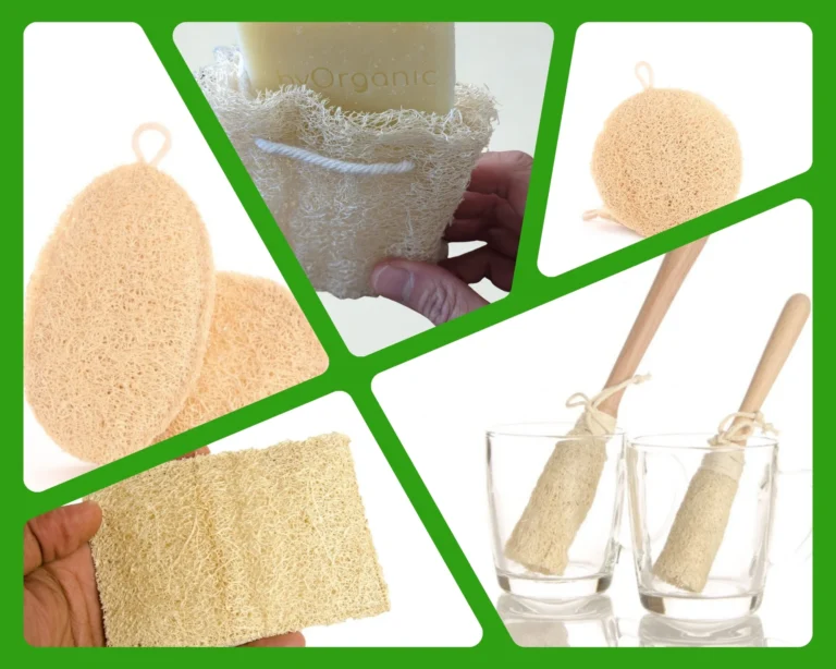 Kitchen And Household Cleaning Loofah Scrubbers Wholesale | Natural Dish Cleaning Sponges | EGEXO