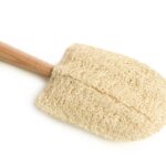 Loofah Pet Stick, Double-Sided Loofah Stick Natural Grooming Wand
