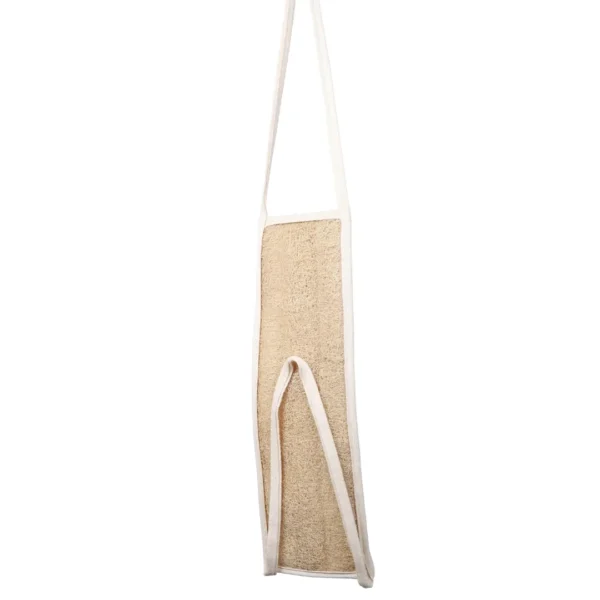 Natural Loofah Back Scrubber | Egyptian Exfoliating Body Sponge | EGEXO