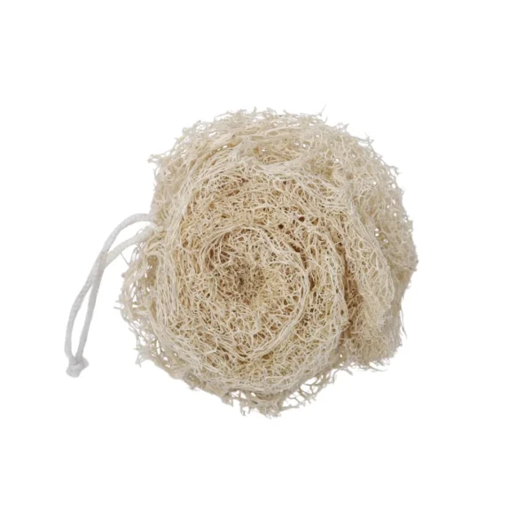 Natural Loofah Heel Scrubber | Egyptian Foot Exfoliating Sponge | EGEXO