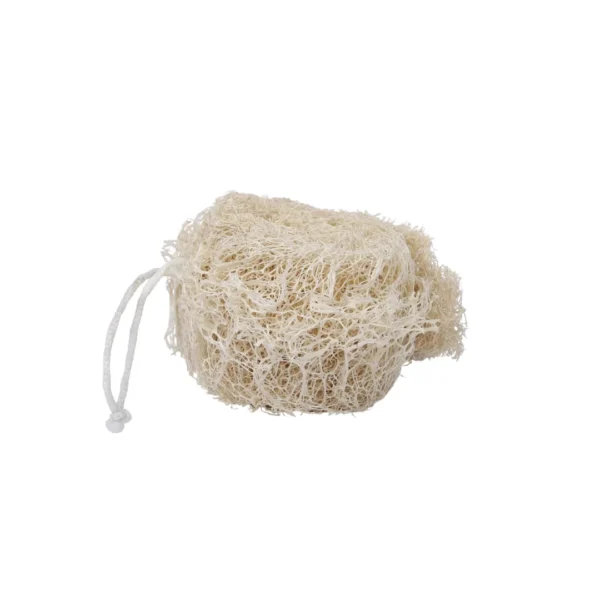 Natural Loofah Heel Scrubber | Egyptian Foot Exfoliating Sponge | EGEXO