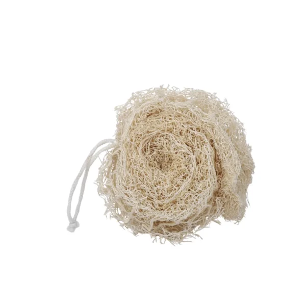 Natural Loofah Heel Scrubber | Egyptian Foot Exfoliating Sponge | EGEXO