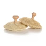 Pet Loofah Pot1, Round Handle Loofah Scrubber - Professional Grooming Tool