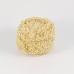 Esfoliante de calcanhar de bucha vegetal natural