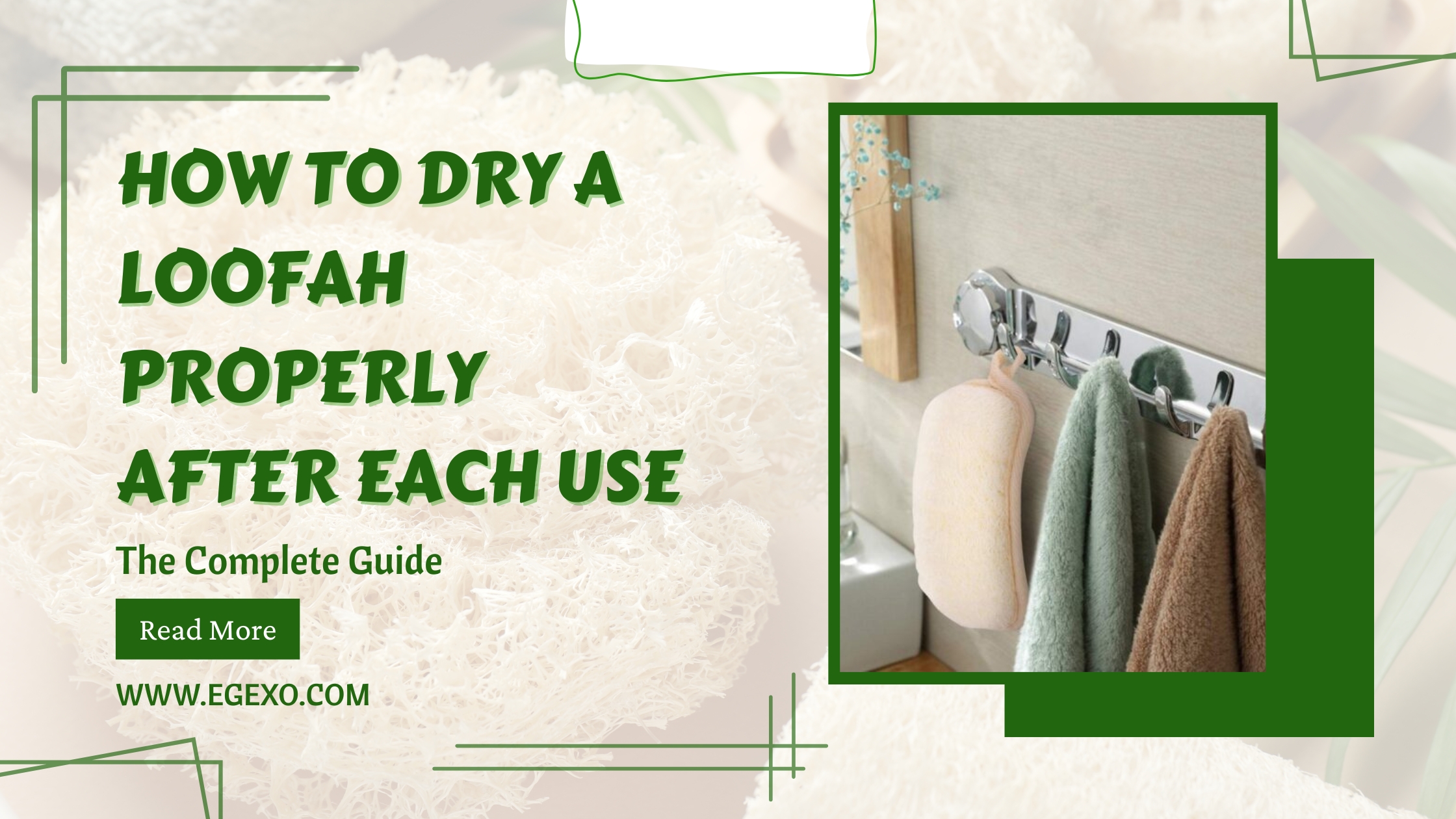 How to Dry a Loofah Properly After Each Use Expert Guide 2026