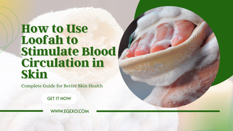 How to Use Loofah to Stimulate Blood Circulation in Skin | 2026 Guide | Egexo