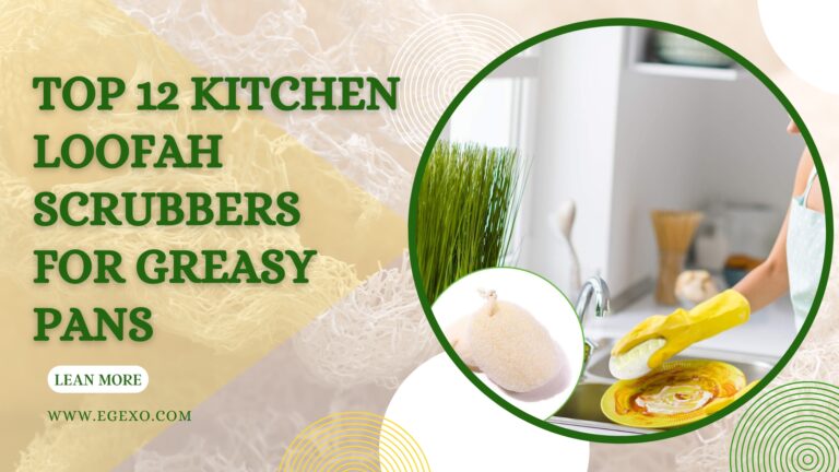 Top 12 Kitchen Loofah Scrubbers for Greasy Pans 2026 Egexo