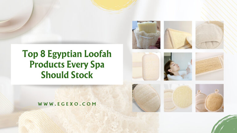 Top 8 Egyptian Loofah Products Every Spa Should Stock | Egexo
