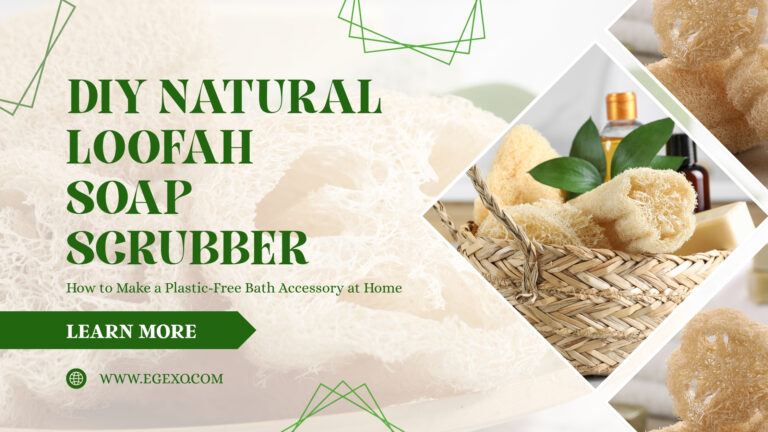 DIY Natural Loofah Soap Scrubber Plastic-Free Guide 2026 Egexo